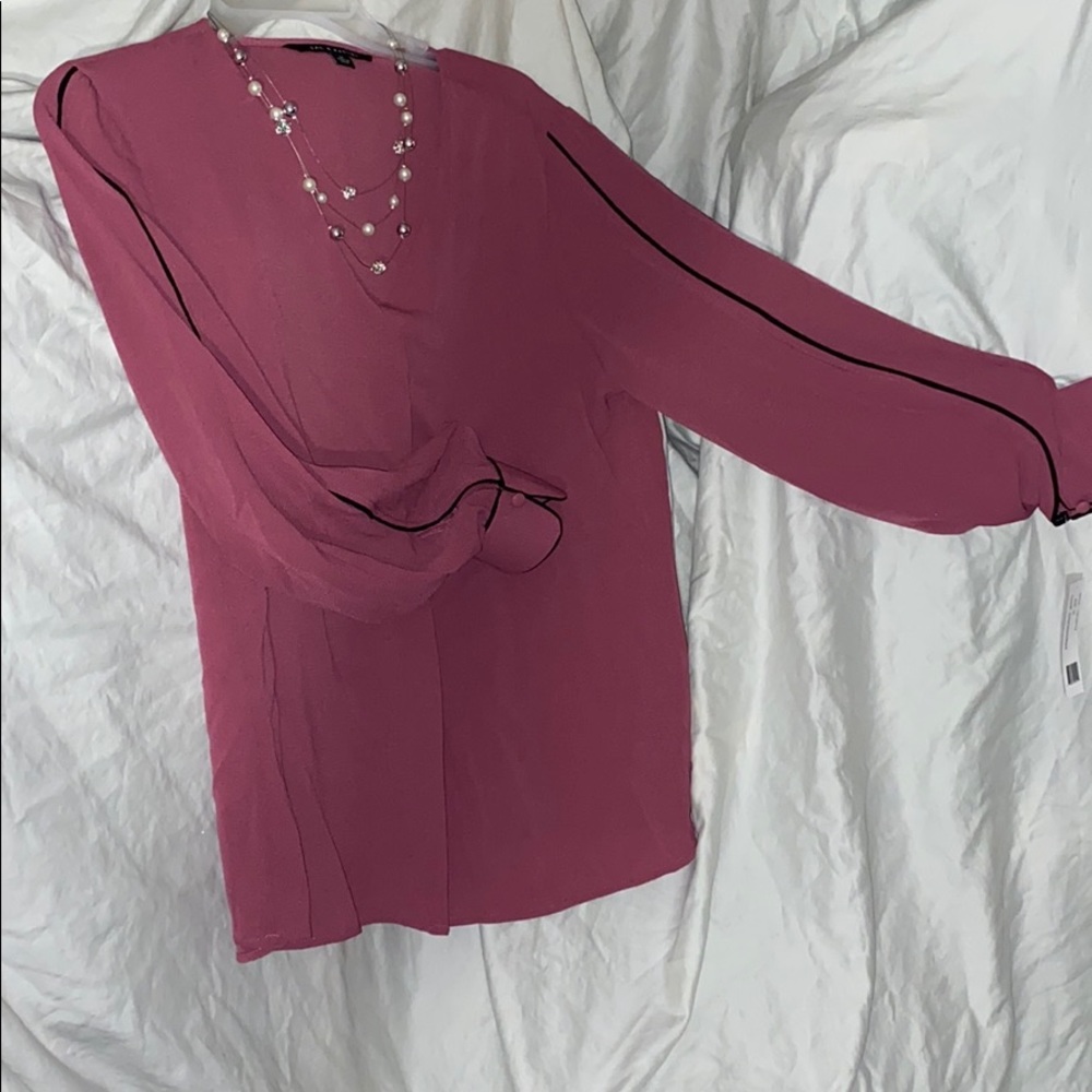 Long sleeve blouse